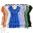 Sommer-Carmen-Kurzarmkleid für Damen (Einheitsgröße S/M) ITALIAN FASHION IMPBB23D010781