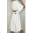 Elegantes Sommerkleid für Damen mit kurzen Ärmeln (Einheitsgröße S/M) ITALIAN FASHION IMPBB23D231103