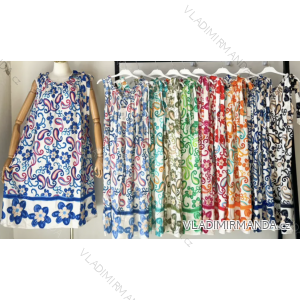 Ärmelloses Sommerkleid für Damen (Einheitsgröße S/M) ITALIAN FASHION IMPEM23R9716xin