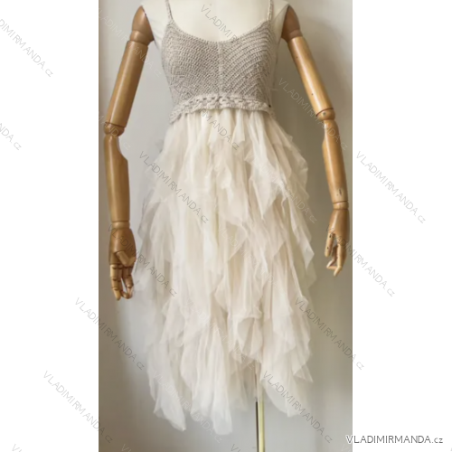 Trägerloses Sommerkleid für Damen (Einheitsgröße S/M) INDIAN FASHION IMPEM2323299