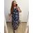 Carmen-Sommerkleid für Damen (L/XL/2XL ONE SIZE) ITALIAN FASHION IMFF23FLOWER