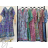 Langes Sommerkleid mit 3/4-Ärmeln für Damen (S/M Einheitsgröße) INDIAN FASHION IMPEM23 AM319G
