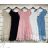 Damenkleid aus Baumwolle mit kurzen Ärmeln aus Spitze (S / M ONE SIZE) ITALIAN FASHION IMWM215877