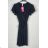 Sommerkleid mit kurzen Ärmeln für Damen (Einheitsgröße S/M) ITALIAN FASHION IMPBB23S3270