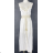 Langes Damen-Sommerkleid aus Spitze mit Trägern (S/M EINHEITSGRÖSSE) ITALIAN FASHION IMPBB238933ml