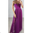 Langes, elegantes, ärmelloses Carmen-Sommerkleid für Damen (S/M EINHEITSGRÖSSE) ITALIAN FASHION IMPBB23A119421