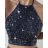 Ärmelloses, glitzerndes Pailletten-Crop-Top für Damen (Einheitsgröße S/M) ITALIAN FASHION IMPBB23O6292