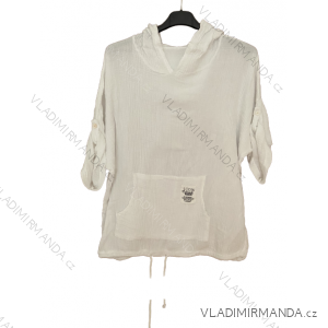 T-Shirt vayage Kurzarm Frauen (uni s / m) ITALIAN FASHIONIM420165 schwarz