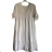 Ärmelloses Sommerkleid für Frauen (uni sm) ITALIAN FASHION IMD20550 weiß XL/2XL