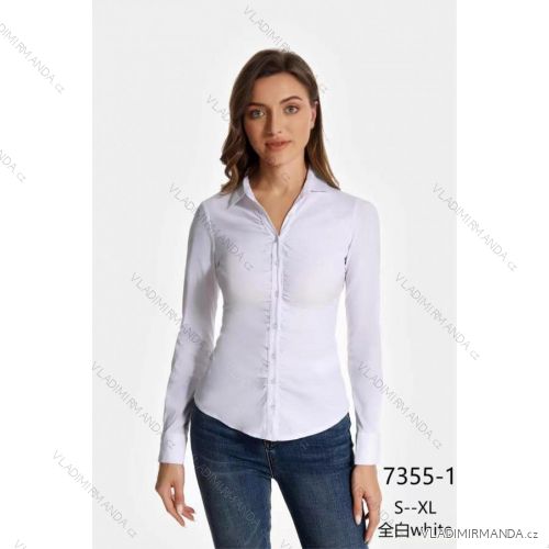 Langarmshirt für Damen (Einheitsgröße S/M) ITALIAN FASHION IMM23M2427