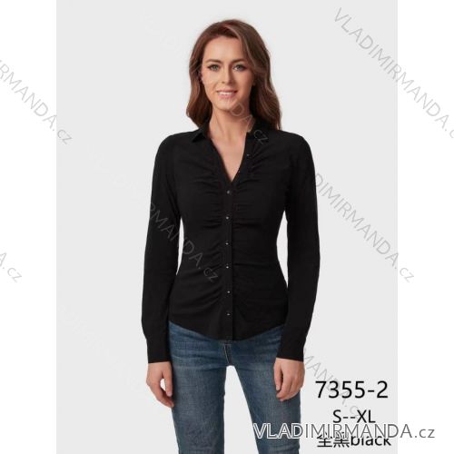 Langarmshirt für Damen (Einheitsgröße S/M) ITALIAN FASHION IMM23M2427