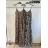 Langes Sommerkleid mit Trägern für Damen (S/M EINHEITSGRÖSSE) ITALIAN FASHION IMM23M2886H