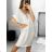 Übergroßes Kurzarm-Sommerkleid für Damen (Einheitsgröße S/M) ITALIAN FASHION IM3233348