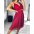 Šaty letní na ramínka dámské (S/M ONE SIZE) ITALSKÁ MÓDA IMPBB22B21841 weiß S / M
