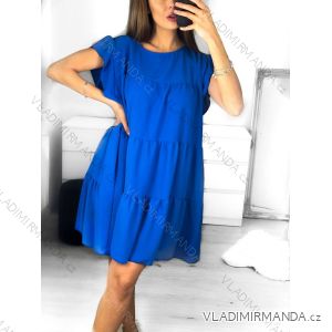 Übergroßes Kurzarm-Sommerkleid für Damen (Einheitsgröße S/M) ITALIAN FASHION IMWB23340