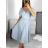 Kurzärmliges Sommerkleid für Damen (Einheitsgröße S/M) ITALIAN FASHION IMM23M20814