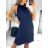 Kurzes, ärmelloses Icecool-Sommerkleid für Damen (S/M EINHEITSGRÖSSE) ITALIAN FASHION IMM23177