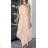 Langes, elegantes ärmelloses Damenkleid (S/M EINHEITSGRÖSSE) ITALIAN FASHION IMPGM2323799