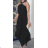 Langes, elegantes ärmelloses Damenkleid (S/M EINHEITSGRÖSSE) ITALIAN FASHION IMPGM2323799