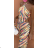 Langes Sommerkleid mit Trägern für Damen (S/M ONE SIZE) ITALIAN FASHION IMPGM2323231
