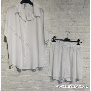 Set aus kurzärmeligem Sommerrock und Tunika-Shirt für Damen (Einheitsgröße S/M) ITALIAN FASHION IMPGM237113