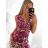 Kurzes ärmelloses Sommerkleid für Damen von Icecool (S / M ONE SIZE) ITALIAN FASHION IMM21694