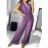 Eleganter Icecool-Overall für Damen (M/L, XL/XXL) AINUOSI ITALIAN FASHION IMB232785 M / L hellrosa
