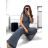 Eleganter Icecool-Overall für Damen (M/L, XL/XXL) AINUOSI ITALIAN FASHION IMB232785 M / L hellrosa