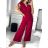 Eleganter Icecool-Overall für Damen (M/L, XL/XXL) AINUOSI ITALIAN FASHION IMB232785 M / L hellrosa