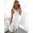 Ärmelloses Sommerkleid für Damen aus Spitze (Einheitsgröße S/M) ITALIAN FASHION IMBM23060