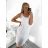 Ärmelloses Sommerkleid für Damen aus Spitze (Einheitsgröße S/M) ITALIAN FASHION IMBM23061