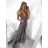 Damen Langarmkleid (S / M ONE SIZE) ITALIAN FASHION IMM211555