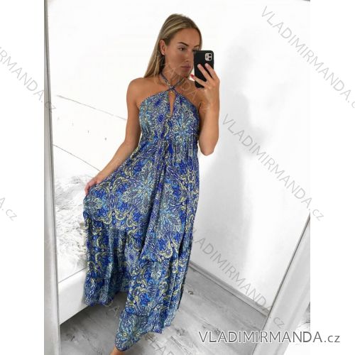Damen Langarmkleid (S / M ONE SIZE) ITALIAN FASHION IMM211555