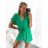 Kurzer ärmelloser Overall für Damen (S / M ONE SIZE) ITALIAN FASHION IM322205 S/M königsblau