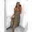 Langes Sommerkleid mit Trägern für Damen (S/M EINHEITSGRÖSSE) ITALIAN FASHION IMM23M2886H