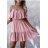 Langes ausgestelltes Damenkleid Carmen Shoulders (S / M ONE SIZE) ITALIAN FASHION IMWA221622 M / L oranžová