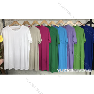 Kurzärmliges Tunika-T-Shirt für Damen (S/M EINHEITSGRÖSSE) ITALIAN FASHION IMPGM2311511