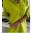 Damen-Musselinhemd mit langen Ärmeln in Übergröße (Einheitsgröße S/M) ITALIAN FASHION IMWC232585