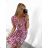 Ärmelloses Sommerkleid für Damen (M/L, XL/2XL) ITALIAN FASHION IMB23F829/DU XL/2XL Rosa