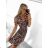 Ärmelloses Sommerkleid für Damen (M/L, XL/2XL) ITALIAN FASHION IMB23F829/DU XL/2XL Rosa