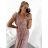 Langes ärmelloses Sommerkleid für Damen (M/L, XL/2XL) ITALIAN FASHION IMB23F909