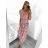 Ärmelloses langes Sommerkleid für Damen (M/L, XL/2XL) AINUOSI ITALIAN FASHION IMB23F908
