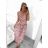 Ärmelloses langes Sommerkleid für Damen (M/L, XL/2XL) AINUOSI ITALIAN FASHION IMB23F908