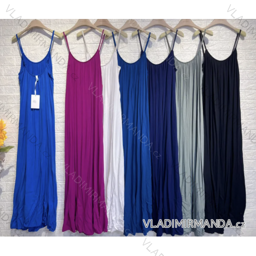 Langes trägerloses Sommerkleid für Damen (S/M EINHEITSGRÖSSE) ITALIAN FASHION IMPGM236129