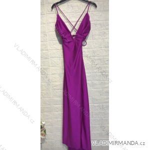 Langes, elegantes, trägerloses Sommerkleid für Damen (Einheitsgröße S/M) ITALIAN FASHION IMPGM2310977