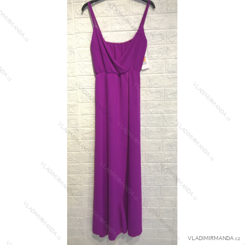 Langes, elegantes, trägerloses Sommerkleid für Damen (Einheitsgröße S/M) ITALIAN FASHION IMPGM2320812