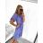 Elegantes Damen-Partykleid mit langen Ärmeln (S/M ONE SIZE) ITALIAN FASHION IM322282 S/M Fuchsie