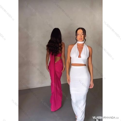 Set aus langem Rock und ärmellosem Oberteil für Damen (Einheitsgröße S/M) ITALIAN FASHION IMPLP2366660018