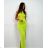 Langes, elegantes, ärmelloses Partykleid für Damen (Einheitsgröße S/M) ITALIAN FASHION IMPLP2360580095