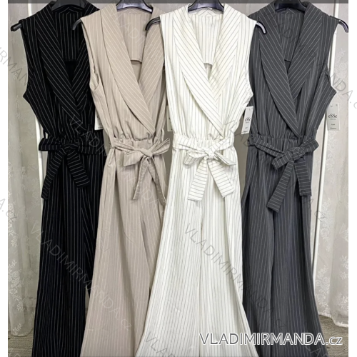 Langer ärmelloser Damenoverall (S/M ONE SIZE) ITALIAN FASHION IMPLP2333770015